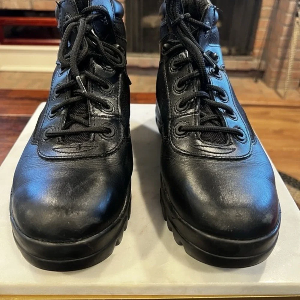 DieHard Black Leather Boots Men's‎ Size 8D Shoes Work Boots Work Wear Grunge